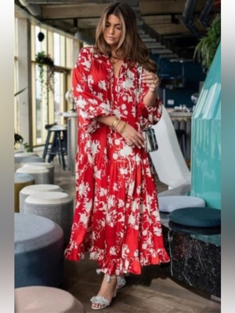 H&M Johanna Ortiz Maxi Dress - Picture 7 of 14